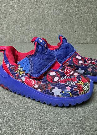 Кросівки для хлопчика adidas spider-man, 25 розмір, 14 см устілка