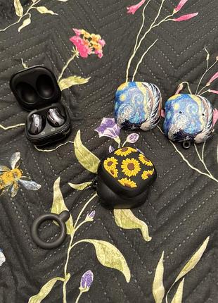 Навушники samsung galaxy buds live з чохлами, б/в