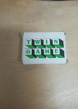 Настольная игра twin game, словесны-числовая игра,