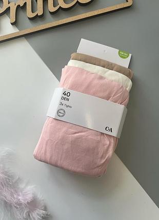 Набор капроновых колготок c&amp;a