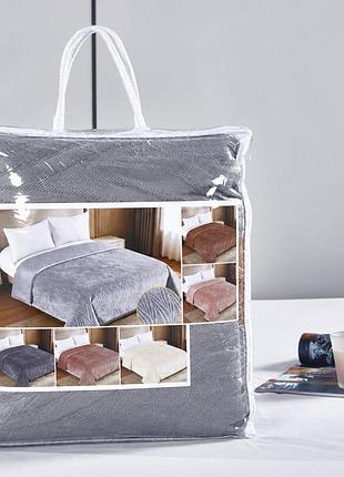 Покрывало велюр полуторный 8
