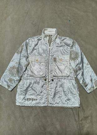 Винтажная редкая коллекционная женская ветровка laurel made in italy 80-90 х