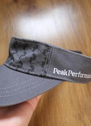 Спортивний козирок унісекс peak performance (кепка від сонця для бігу, гольфу ,тенісу)