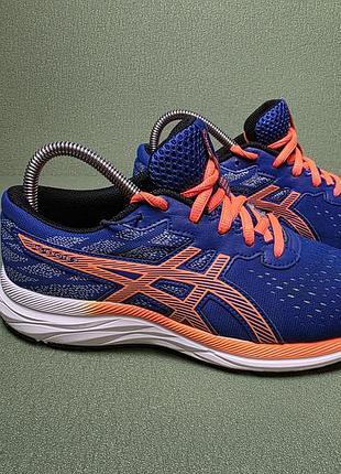Кросівки asics сині з помаранчевим розмір 38, устілка 23,5 см