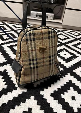 Колекційний рюкзак burberry vintage check оригінал