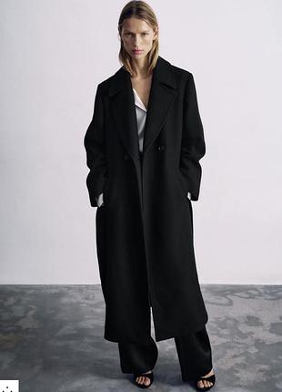 Пальто new collection zara шерсть