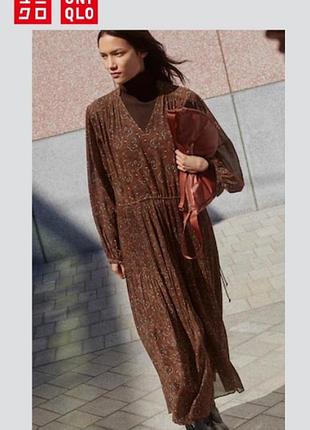 Елегантна шифонова сукня uniqlo