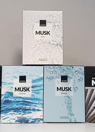 Туалетна вода avon musk для чоловіків (різні аромати)