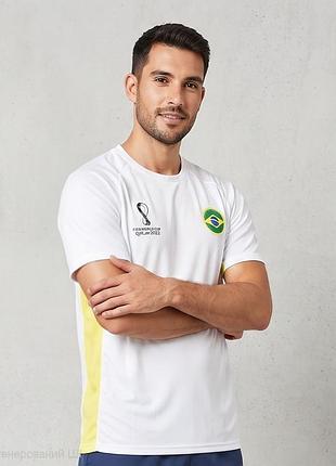 Футболка сборной бразилии (fifa world cup qatar 2022) - official licensed product