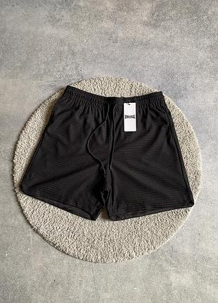 Lonsdale mesh shorts оригінал нові чоловічі спортивні шорти лонсдейл чорні в зал для зала залу тренувань фітнесу боксу в сітку сіточні фірмові