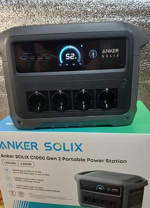 Зарядна станція anker solix c1000