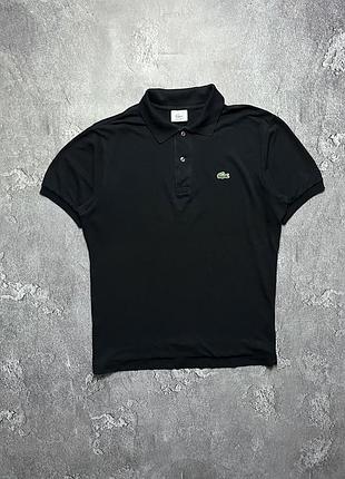 Vintage винтажная футболка поло lacoste лакоста big logo size xl размер хл