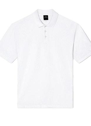 Нове поло armani exchange розмір xl- xxl  jacquard all over print