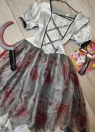 Платье убийца на хелловин halloween