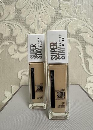 Тональний крем maybelline superstay active wear
