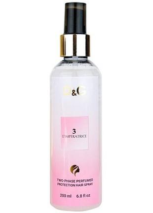 Двофазний парфумований захисний спрей для волосся dolce & gabbana 3 l`imperatrice exclusive euro 200 мл