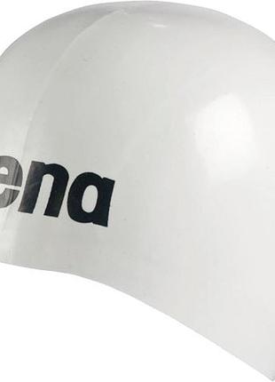 Шапка для плавания arena moulded pro ii белый уни osfm