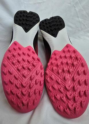 Сороконіжки дитячі adidas x speedportal.3 ll tf рожево-чорні