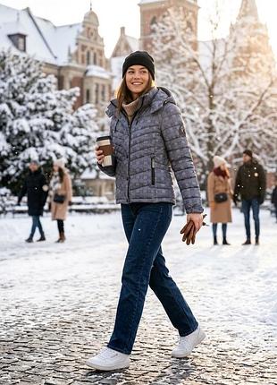 Фірмова стьобана куртка-пуховик від відомого британського бренду superdry💙💙