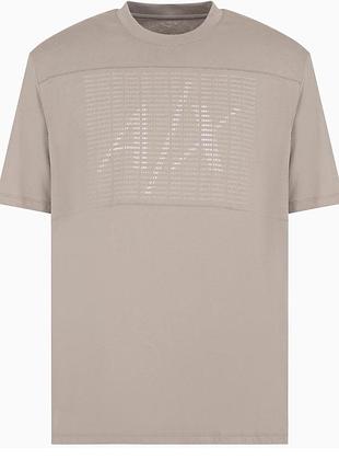 Нова футболка armani exchange розмір s-m repeat micro text logo