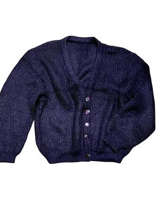 Кардиган женский, мохеровый