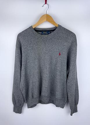 Світшот чоловічий polo ralph lauren сірий бавовна розмір xl
