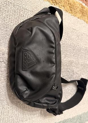 Поясна сумка adidas чорна