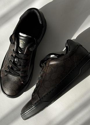 Низькі кеди coach high line signature sneaker жіночі
