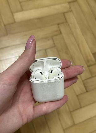 Навушники apple airpods 1 бездротові оригінал