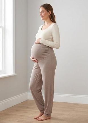 Штани в рубчик для вагітних primark maternity (розмір xs/s)