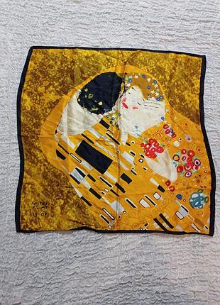 Gustav klimt шовкова хусточка китай маленька