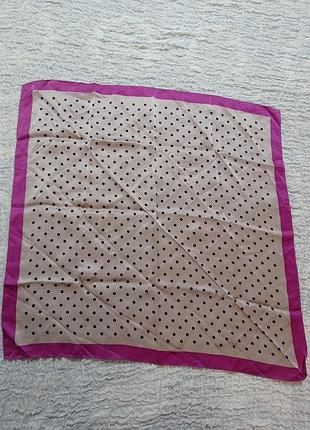Хустка шовкова polka dot