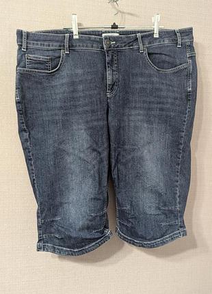 Чоловічі джинсові шорти бермуди sheego denim, великий розмір 58–60, батал