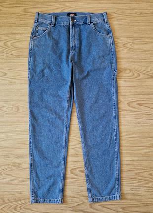 Джинсы мужские dickies garyville denim pants light blue w33 l32 original