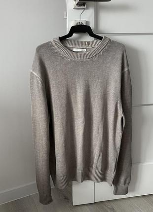 Чоловічий бавовняний світшот zara, новий джемпер зара