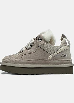 Ugg lowmel gray+