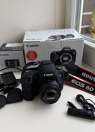 Canon eos 6d (wg) з обʼєктивом 50 мм