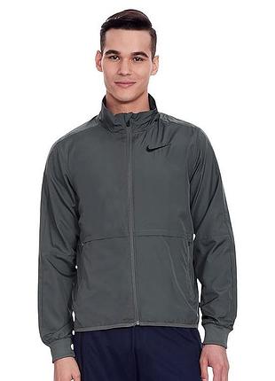 Спортивна кофта вітровка nike as m nk flex hybrid jkt cu6739-068 — сіра, розмір l
