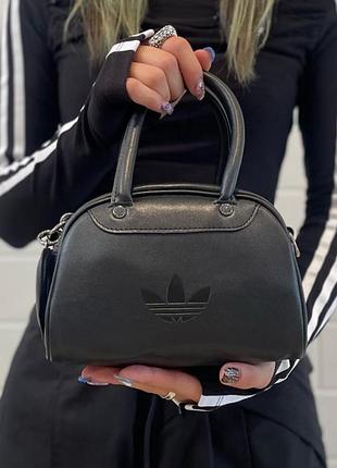 Жіноча сумка adidas originals trf bowling чорна