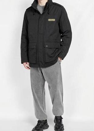 Куртка-ветровка непромокаемая adidas military / field jacket в стиле полевой куртки м-65 р.xl
