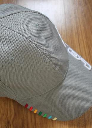 Треккинговая туристическая спорт кепка бейсболка lowa lo light grey