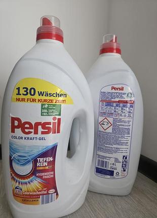 Гель для прання persil color kraft-gel 6 л