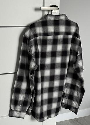 Сорочка фланелева h&m в клітинку 7