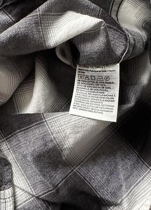 Сорочка фланелева h&m в клітинку 8