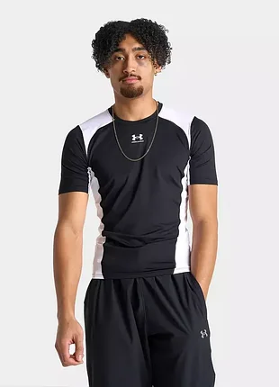 Компрессионная футболка under armour оригинал, новая тренировочная футболка андер армор л размер