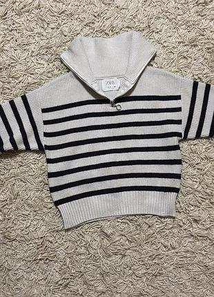 Стильний светр zara 128-134 см