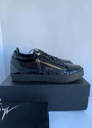Кросівки чоловічі giuseppe zanotti frankie чорні 44 розмір