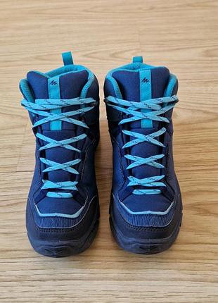 Ботинки детские зимние quechua 35 размер (стелька 22см) waterproof original