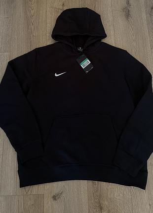 Худі nike чоловіче чорне з капюшоном