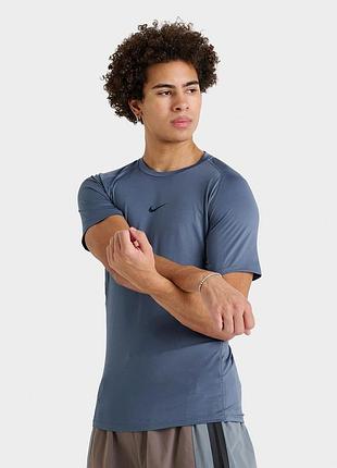 Мужская компрессионная футболка nike pro оригинал, тренировочная футболка найк про размер л